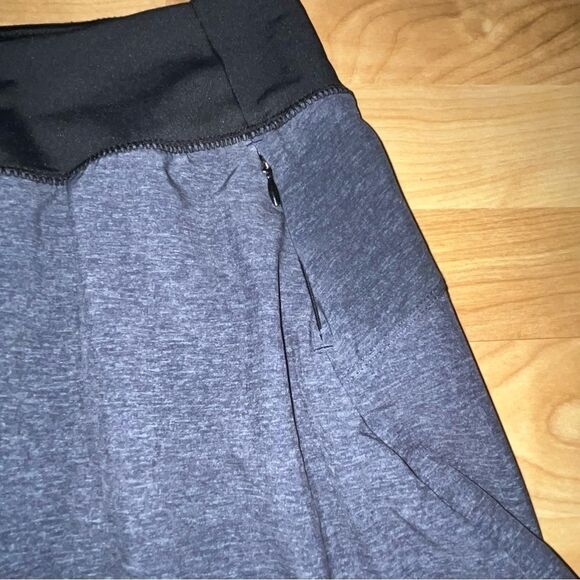 Women's Tyler's Grey & Black Athletic Skirt Skort - Picture 3 of 7